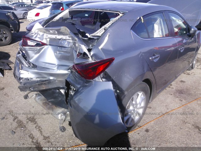 3MZBM1V71FM225099 - 2015 MAZDA 3 TOURING GRAY photo 6