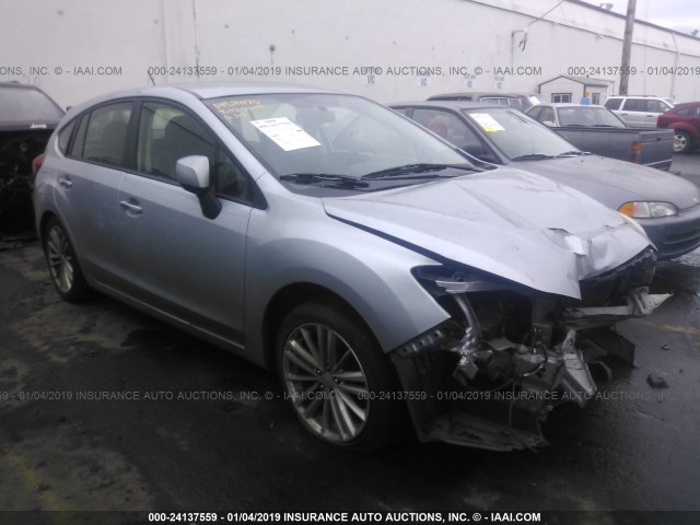 JF1GPAG68D2870346 - 2013 SUBARU IMPREZA LIMITED SILVER photo 1