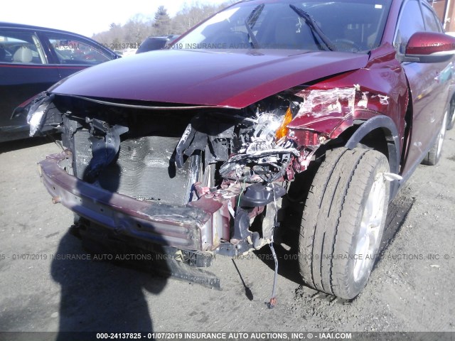 JM3TB3DV1B0326043 - 2011 MAZDA CX-9 RED photo 6