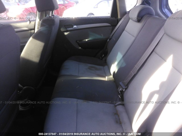 KL1TD66E59B622027 - 2009 CHEVROLET AVEO LS/LT BLUE photo 8