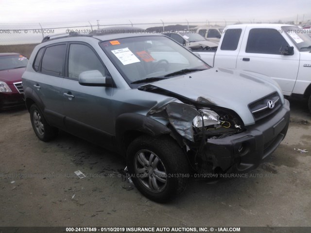 KM8JN12DX6U399704 - 2006 HYUNDAI TUCSON GLS/LIMITED 浅蓝色 照片 1
