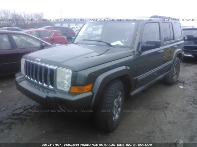 1J8HG48K17C511360 - 2007 JEEP COMMANDER Yaşıl foto 2