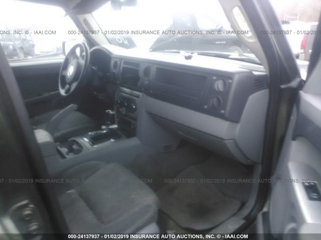 1J8HG48K17C511360 - 2007 JEEP COMMANDER Yaşıl foto 5