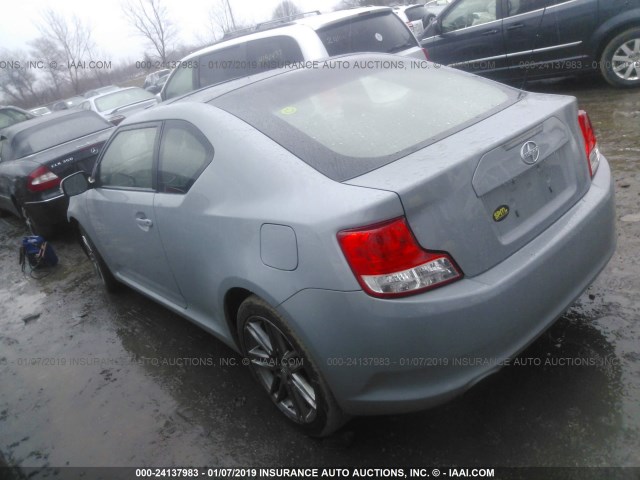 JTKJF5C72C3042318 - 2012 TOYOTA SCION TC GRAY photo 3