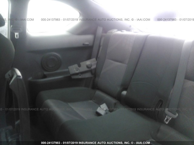 JTKJF5C72C3042318 - 2012 TOYOTA SCION TC GRAY photo 8