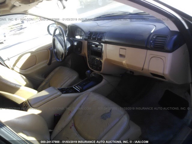4JGAB54E6XA115638 - 1999 MERCEDES-BENZ ML 320 BLACK photo 5