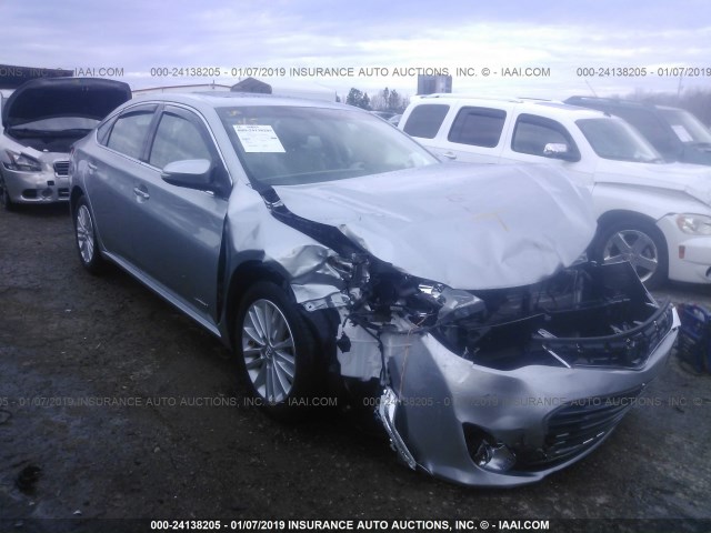 4T1BD1EB6FU039346 - 2015 TOYOTA AVALON HYBRID/PREM/TOUR/LTD SILVER photo 1