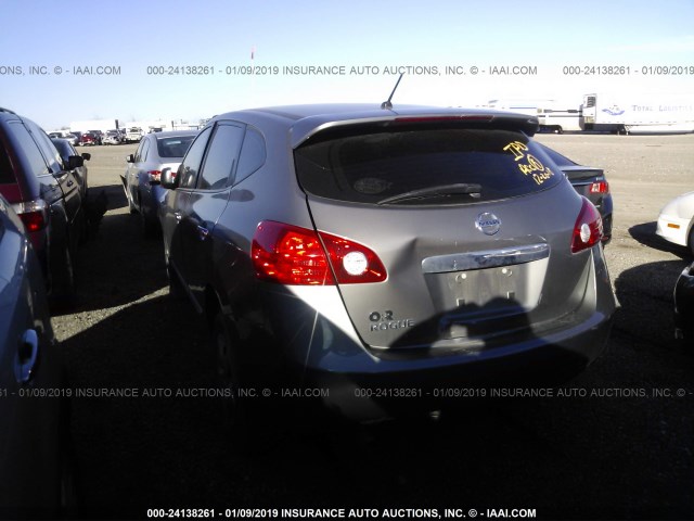JN8AS5MTXCW291113 - 2012 NISSAN ROGUE S/SV GRAY photo 3