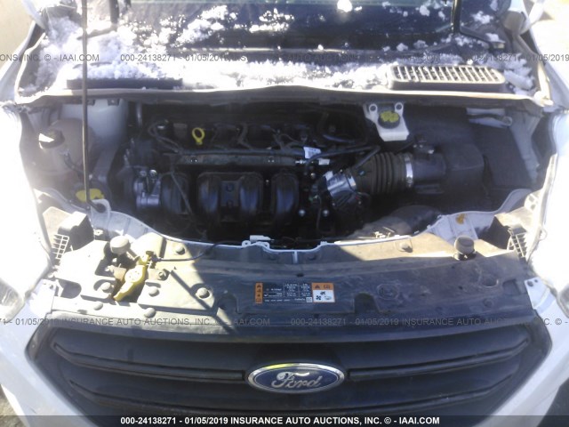 1FMCU0F78HUB44899 - 2017 FORD ESCAPE S WHITE photo 10