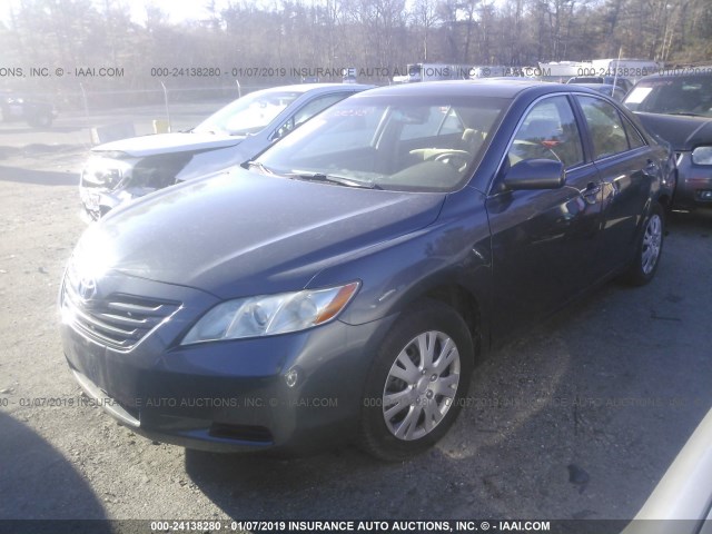 4T1BE46K07U716728 - 2007 TOYOTA CAMRY NEW GENERAT CE/LE/XLE/SE GRAY photo 2