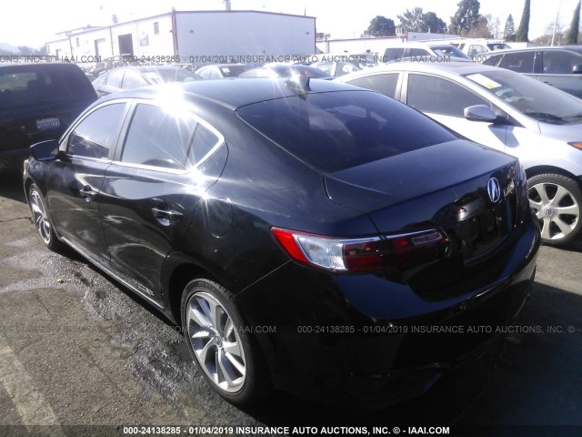 19UDE2F3XGA013053 - 2016 ACURA ILX WATCH PLUS BLACK photo 3