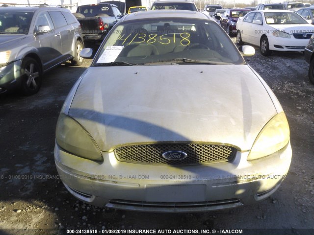 1FAFP55U94G120803 - 2004 FORD TAURUS SES SILVER photo 6