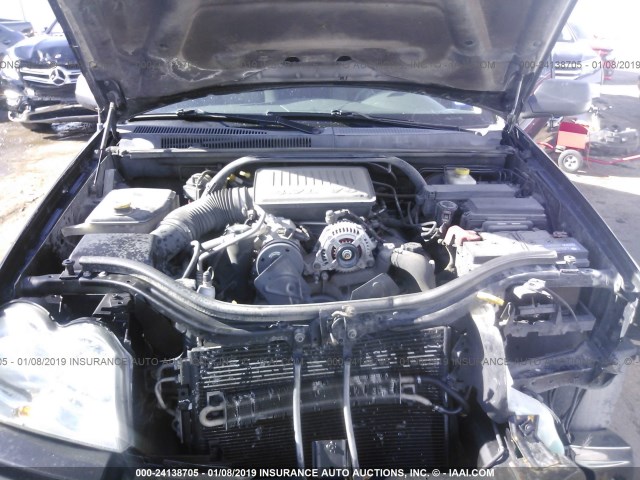 1J4HS48N26C351840 - 2006 JEEP GRAND CHEROKEE LAREDO/COLUMBIA/FREEDOM 黑色 照片 10