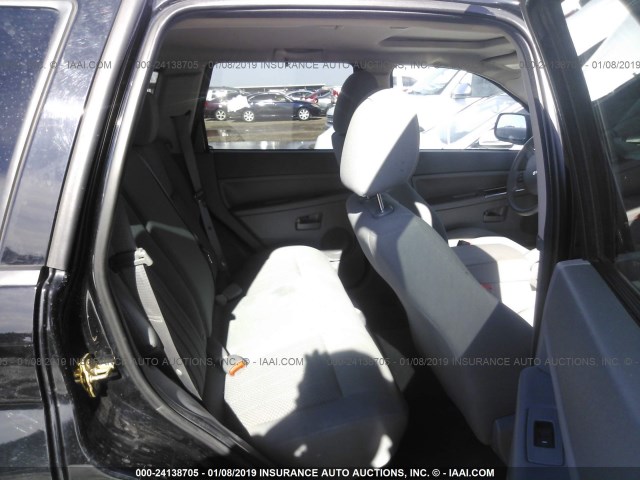 1J4HS48N26C351840 - 2006 JEEP GRAND CHEROKEE LAREDO/COLUMBIA/FREEDOM 黑色 照片 8
