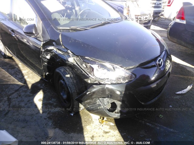 JM1DE1KY5E0185231 - 2014 MAZDA MAZDA2 SPORT BLACK photo 6