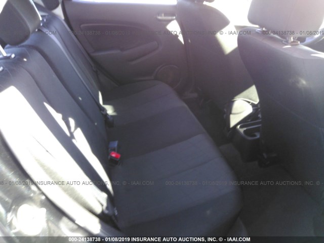 JM1DE1KY5E0185231 - 2014 MAZDA MAZDA2 SPORT BLACK photo 8