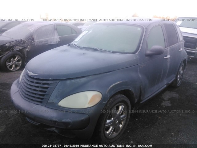 3C8FY68B63T510371 - 2003 CHRYSLER PT CRUISER LIMITED BLUE photo 2