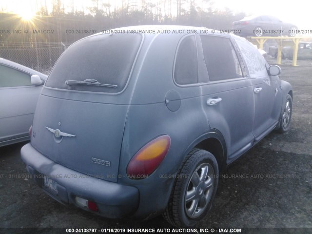 3C8FY68B63T510371 - 2003 CHRYSLER PT CRUISER LIMITED BLUE photo 4