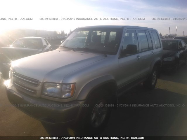 JACDJ58X4Y7J01248 - 2000 ISUZU TROOPER S/LS/LIMITED 米色 照片 2