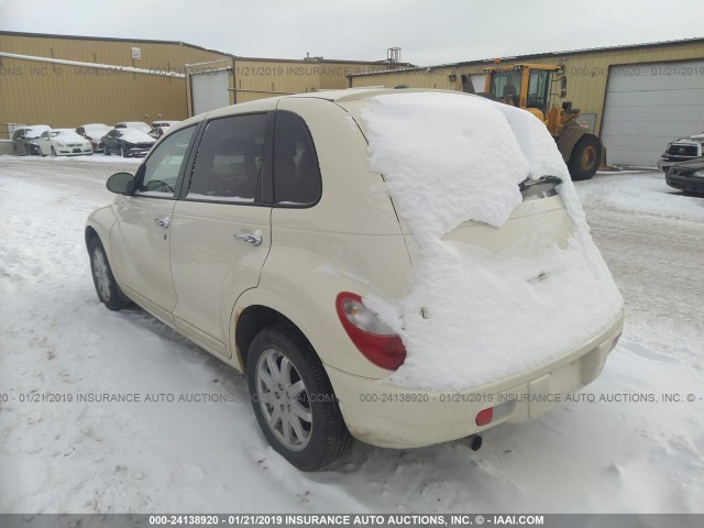 3A8FY58B08T196275 - 2008 CHRYSLER PT CRUISER TOURING WHITE photo 3