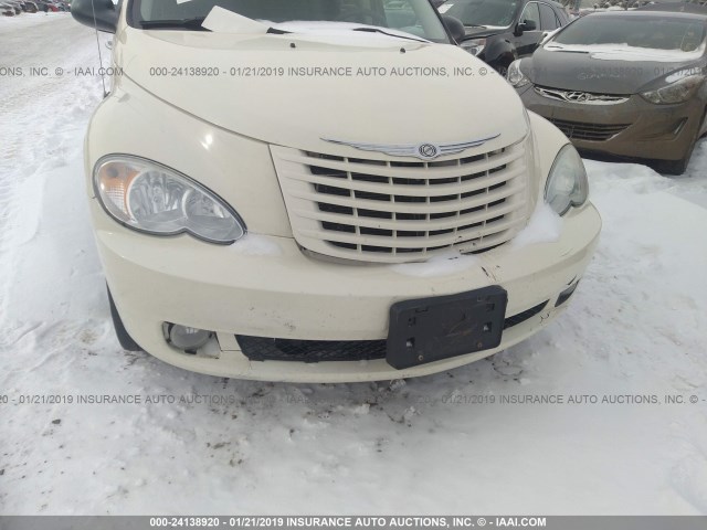 3A8FY58B08T196275 - 2008 CHRYSLER PT CRUISER TOURING WHITE photo 6