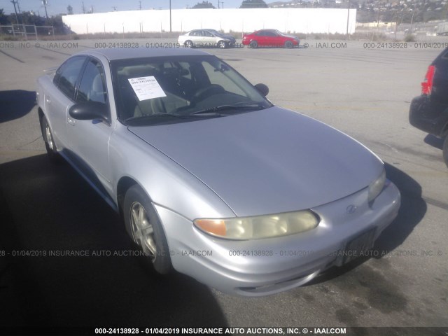 1G3NL52E02C240637 - 2002 OLDSMOBILE ALERO GL SILVER photo 1