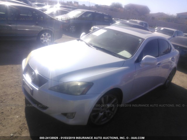 JTHBK262562014415 - 2006 LEXUS IS 250 Սպիտակ լուսանկար 2