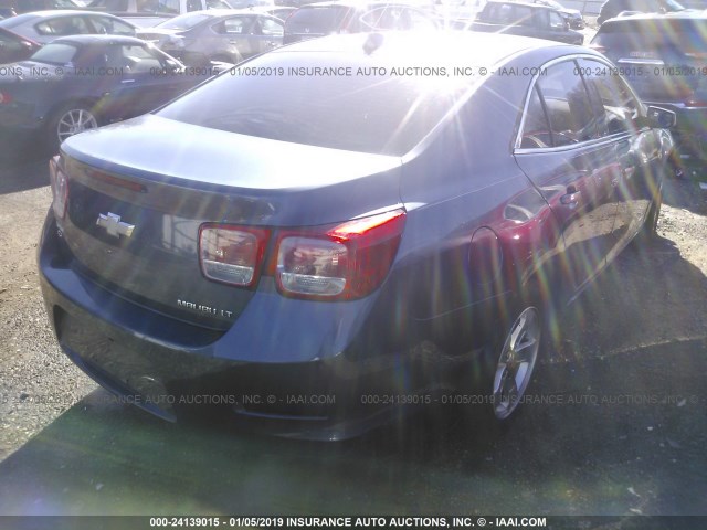 1G11C5SA0DF286121 - 2013 CHEVROLET MALIBU 1LT BLUE photo 4