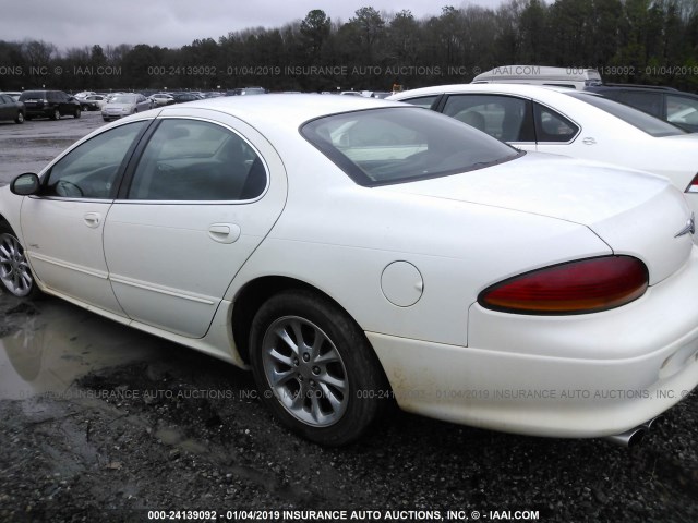 2C3HC56G41H687707 - 2001 CHRYSLER LHS WHITE photo 3