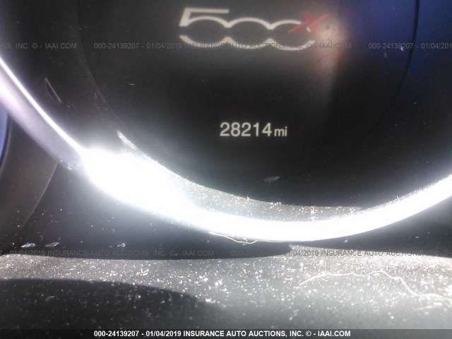 ZFBCFYET4GP483588 - 2016 FIAT 500X TREKKING PLUS BLACK photo 7