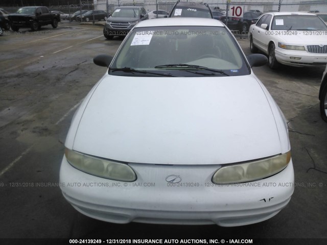 1G3NL52F24C239629 - 2004 OLDSMOBILE ALERO GL WHITE photo 6