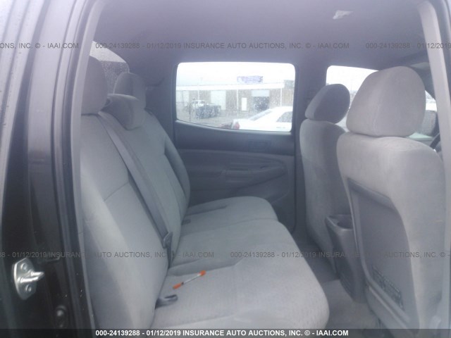 3TMJU62N58M066573 - 2008 TOYOTA TACOMA DOUBLE CAB PRERUNNER BLACK photo 8