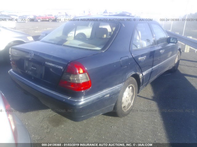 WDBHA24G2XA716761 - 1999 MERCEDES-BENZ C 230 Dark Blue photo 4