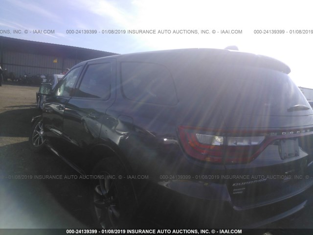 1C4RDJDG2FC223799 - 2015 DODGE DURANGO LIMITED Qara foto 3