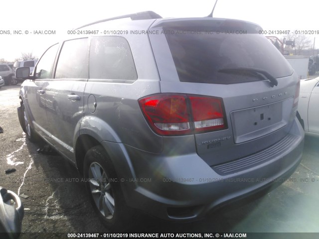 3C4PDCBB4GT138964 - 2016 DODGE JOURNEY SXT GRAY photo 3