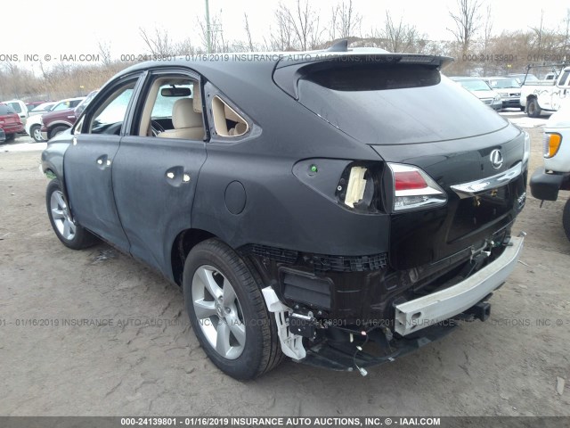 2T2BK1BA4EC229062 - 2014 LEXUS RX 350/BASE/F SPORT BLACK photo 3