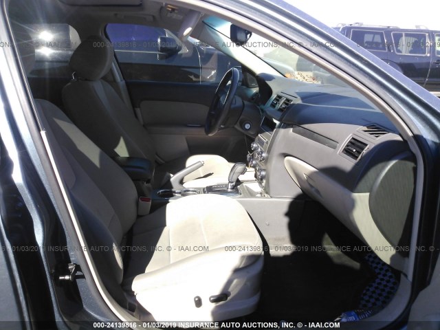 3FADP0L33CR416329 - 2012 FORD FUSION HYBRID BLUE photo 5