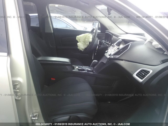 2GKALMEK0E6267915 - 2014 GMC TERRAIN SLE TAN photo 5