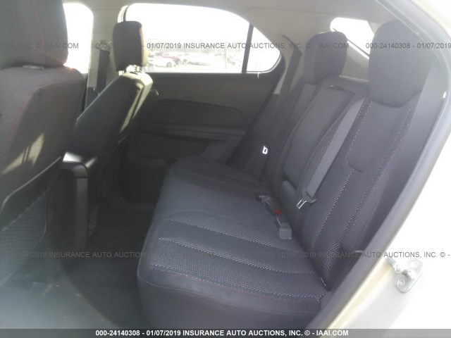 2CNFLEEW8A6394170 - 2010 CHEVROLET EQUINOX LT TAN photo 8