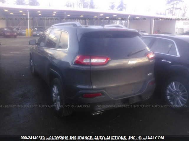 1C4PJLCS6GW166914 - 2016 JEEP CHEROKEE LATITUDE BLACK photo 3