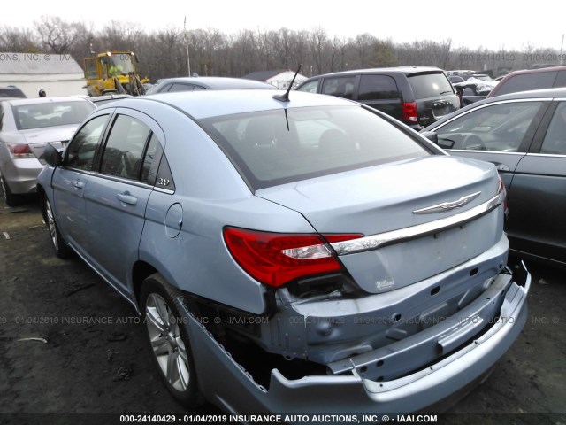 1C3CCBBG8CN175294 - 2012 CHRYSLER 200 TOURING 浅蓝色 照片 3