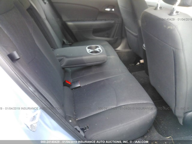 1C3CCBBG8CN175294 - 2012 CHRYSLER 200 TOURING 浅蓝色 照片 8
