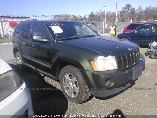 1J8GR48K87C519509 - 2007 JEEP GRAND CHEROKEE LAREDO/COLUMBIA/FREEDOM 绿色 照片 1