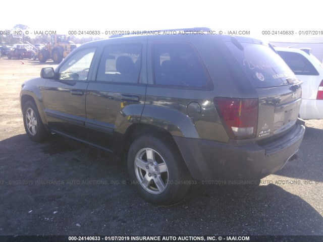 1J8GR48K87C519509 - 2007 JEEP GRAND CHEROKEE LAREDO/COLUMBIA/FREEDOM 绿色 照片 3