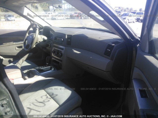 1J8GR48K87C519509 - 2007 JEEP GRAND CHEROKEE LAREDO/COLUMBIA/FREEDOM 绿色 照片 5