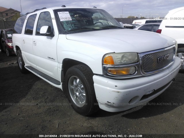 1GKFK66UX4J278006 - 2004 GMC YUKON XL DENALI WHITE photo 1