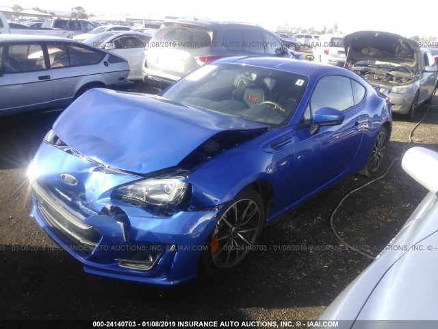 JF1ZCAC19J8603899 - 2018 SUBARU BRZ 2.0 LIMITED/BLUE.SERIES BLUE photo 2