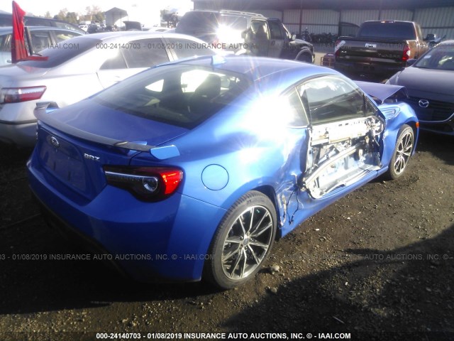 JF1ZCAC19J8603899 - 2018 SUBARU BRZ 2.0 LIMITED/BLUE.SERIES BLUE photo 4