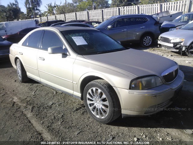 1LNHM87A15Y653445 - 2005 LINCOLN LS GOLD photo 1