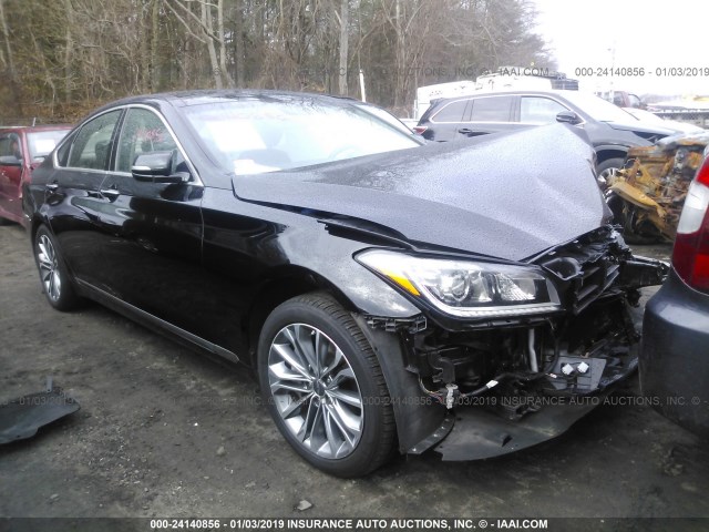 KMHGN4JE9FU044528 - 2015 HYUNDAI GENESIS 3.8L BLACK photo 1